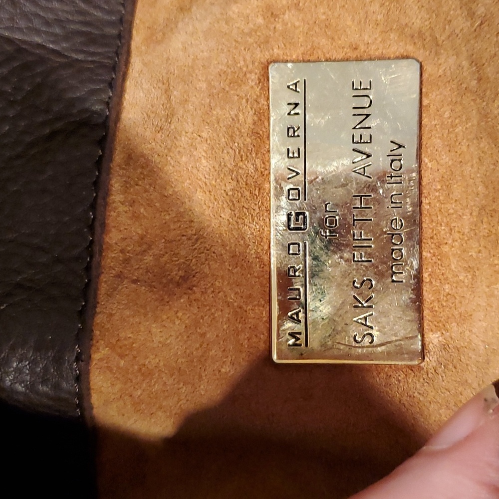Mauro Governa real snakeskin shoulder bag - Picture 11 of 15